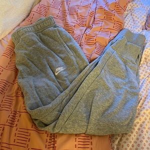 nike grey sweatpants